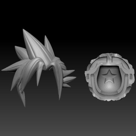 Cloud Nendoroid Hair